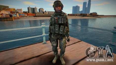 Call Of Duty Modern Warfare 2 - Battle Dress 1 para GTA San Andreas