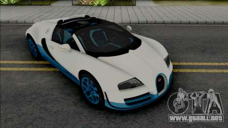 Bugatti Veyron Grand Sport Vitesse 2012 para GTA San Andreas