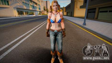 Dead Or Alive 5 - Tina Armstrong (Costume 1) 4 para GTA San Andreas