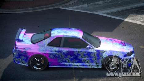 Nissan Skyline R34 G-Tuning S2 para GTA 4