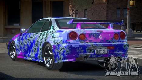 Nissan Skyline R34 G-Tuning S2 para GTA 4