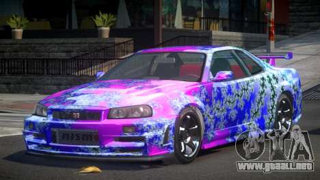 Nissan Skyline R34 G-Tuning S2 para GTA 4