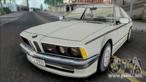BMW M6 E24 White para GTA San Andreas