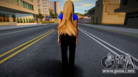 Tina Armstrong Long Hair para GTA San Andreas