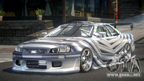 Nissan Skyline R34 SP Tuning PJ10 para GTA 4