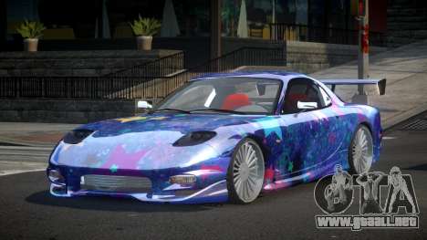 Mazda RX7 BS U-Style PJ8 para GTA 4