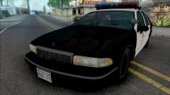 Chevrolet Caprice 1993 LAPD para GTA San Andreas