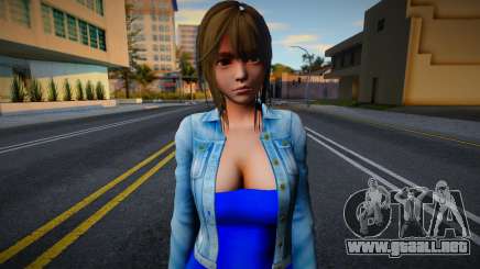 Misaki Casual v4 (good model) para GTA San Andreas