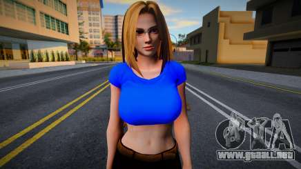 Tina Armstrong Long Hair para GTA San Andreas