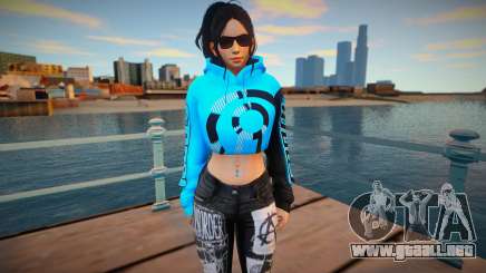 Pai Chan Casual V1 DLC Los Santos Tuners 2 para GTA San Andreas