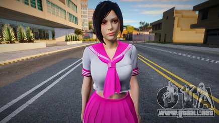 Ada Wong Sailor School para GTA San Andreas