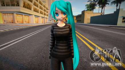 PDFT Hatsune Miku Cute outfit para GTA San Andreas