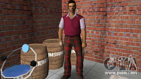 Claude Speed in Vice City (Player4) para GTA Vice City