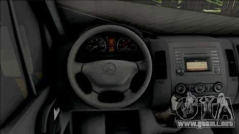 Mercedes-Benz Sprinter 2014 SWAT para GTA San Andreas