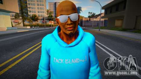 Dead Or Alive 5: Ultimate - Zack 5 para GTA San Andreas