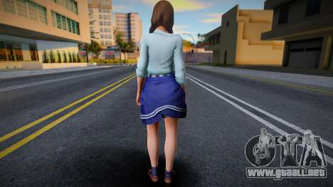 DOAXVV Hitomi Spring School Wear 2 para GTA San Andreas