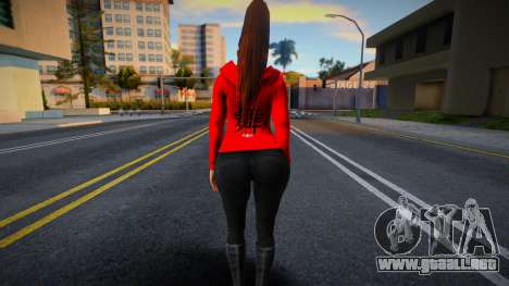 Mai Hoodie para GTA San Andreas