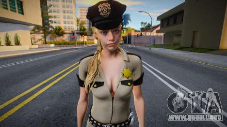 Claire Redfield Sexy Sheriff (from RE2 remake mo para GTA San Andreas