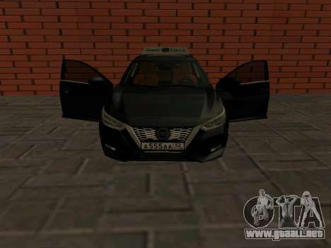 Nissan Sylphy Yandex Go Taxi para GTA San Andreas