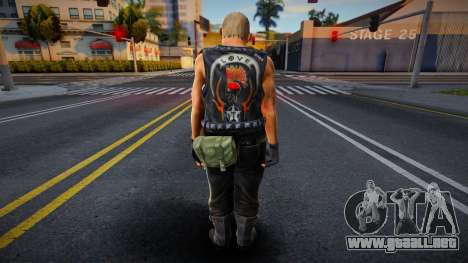 Dead Or Alive 5 - Bass Armstrong (Costume 1) 4 para GTA San Andreas