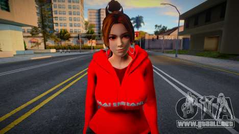 Mai Hoodie para GTA San Andreas