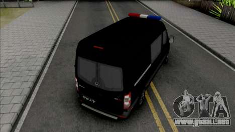 Mercedes-Benz Sprinter 2014 SWAT para GTA San Andreas