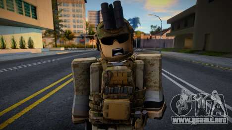 Roblox Skin (army) para GTA San Andreas