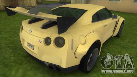 Nissan GT-R R35 10 (Rocket Bunny) para GTA Vice City