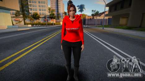 Mai Hoodie para GTA San Andreas