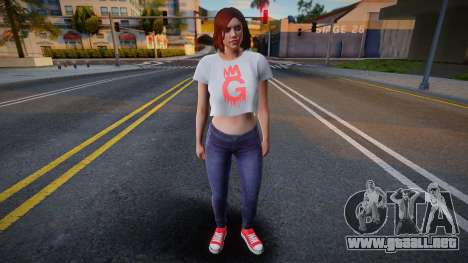 Female from GTAOnline para GTA San Andreas