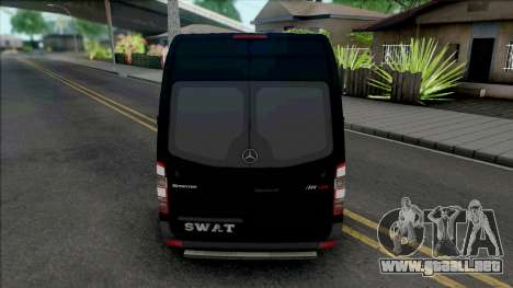 Mercedes-Benz Sprinter 2014 SWAT para GTA San Andreas