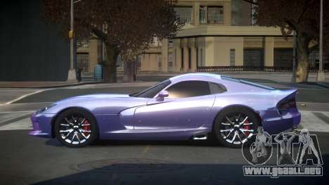 Dodge Viper SRT US S5 para GTA 4