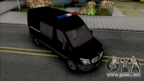 Mercedes-Benz Sprinter 2014 SWAT para GTA San Andreas