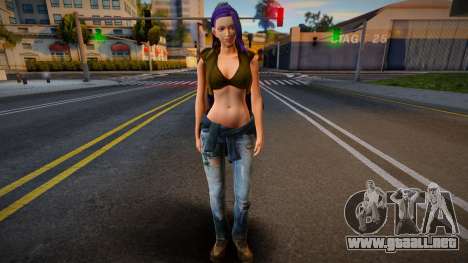 More like a Female SR3 Boss 6 para GTA San Andreas