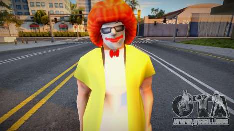 Cool Clown para GTA San Andreas