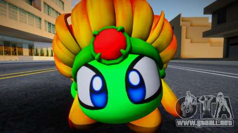 Burning Leo From Kirby Star Allies (green) para GTA San Andreas