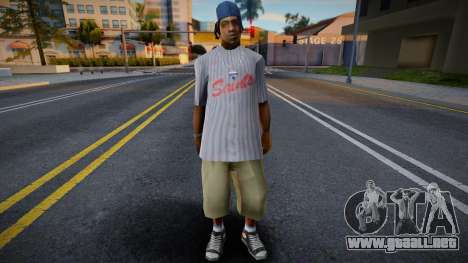 Fam2 Saints Gear para GTA San Andreas