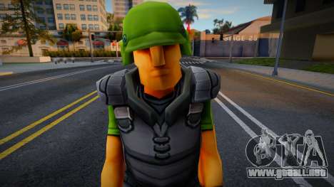 Toon Soldiers (Green) para GTA San Andreas