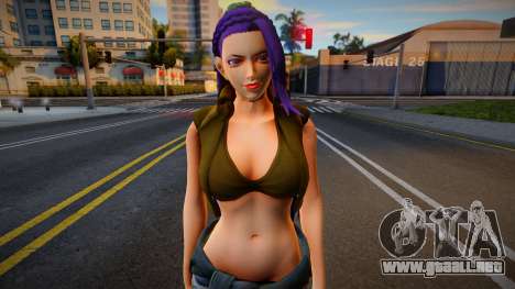 More like a Female SR3 Boss 6 para GTA San Andreas