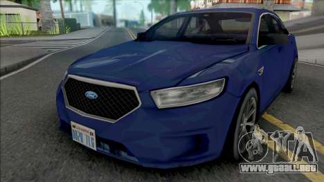 Ford Taurus 2017 Civil Lowpoly para GTA San Andreas