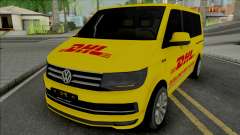 Volkswagen Transporter T6 DHL para GTA San Andreas