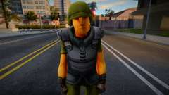 Toon Soldiers (Olive) para GTA San Andreas