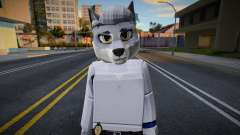 Roblox Detective Wolf (JohnnySilverPaw) para GTA San Andreas