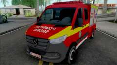 Mercedes-Benz Sprinter 2020 Pompierii SMURD para GTA San Andreas