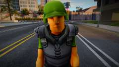 Toon Soldiers (Green) para GTA San Andreas