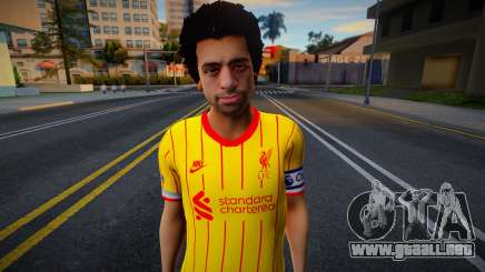[PES21] Mohamed Salah in Liverpool 2021-22 v3 para GTA San Andreas