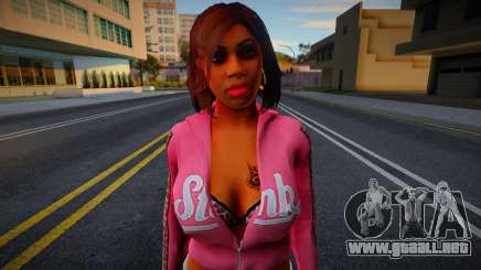 Chica de la virtud fácil de GTA V 2 para GTA San Andreas