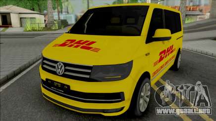 Volkswagen Transporter T6 DHL para GTA San Andreas