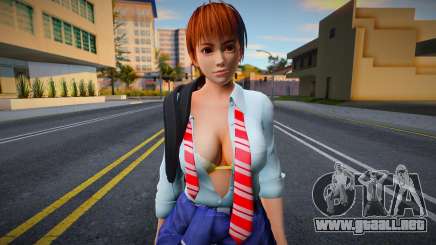DOAXVV Kasumi Spring School Wear para GTA San Andreas
