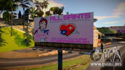 LQ Anime Billboard para GTA San Andreas